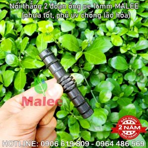 Nối thẳng ống 16mm pe Malee