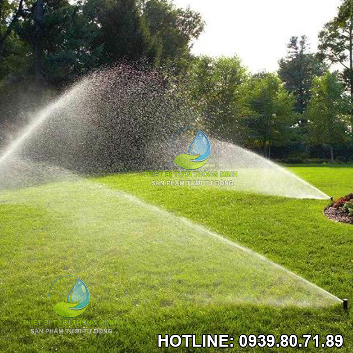 Đầu tưới cỏ pop up tự động xoay Sprinkler PRO-V