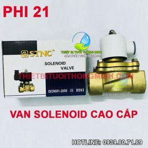 Van solenoid valve tự động cao cấp STNC phi 21