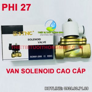 Van solenoid valve tự động cao cấp STNC phi 27