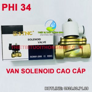 Van solenoid valve tự động cao cấp STNC phi 34